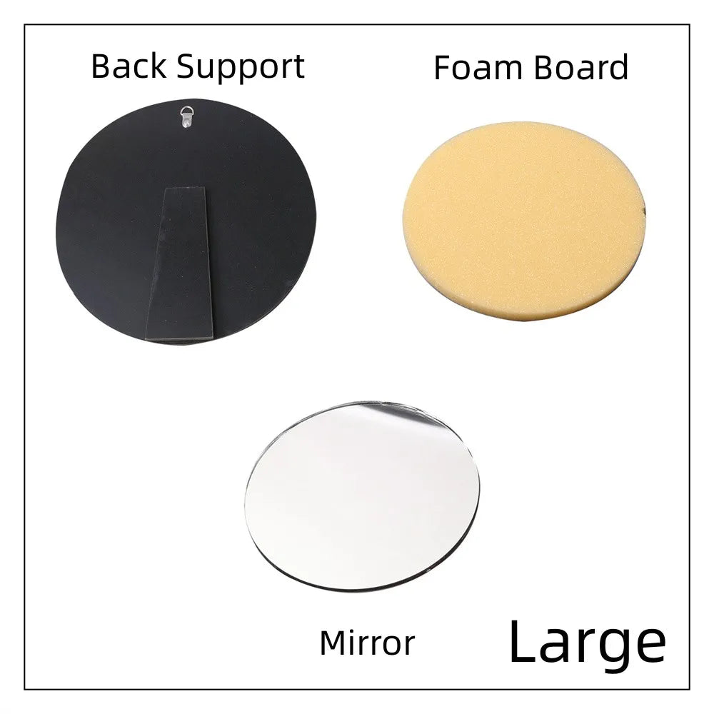 Nicole Circle Mirror Silicone Mold Concrete Casting