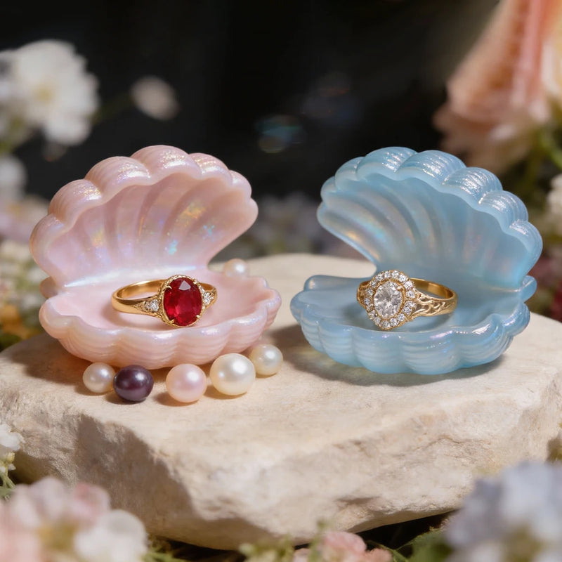 Open Seashell Dish Silicone Mold