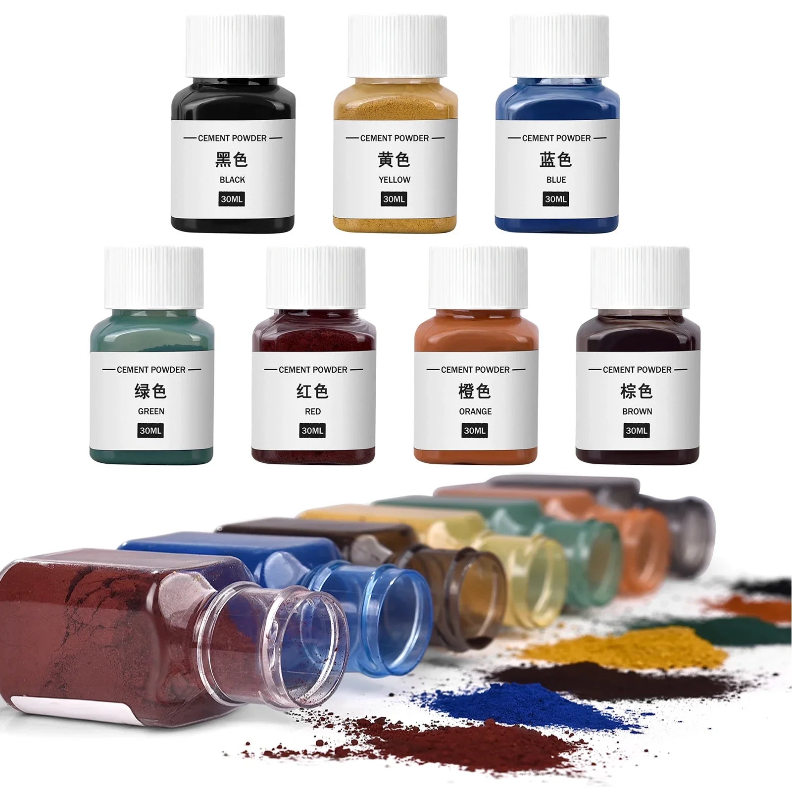 30ml Gypsum Cement Coloring Powder Planter Pigment Gypsum