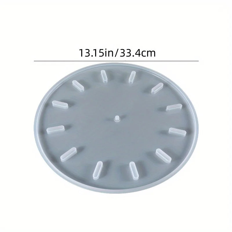Large Clock Silicone Mold