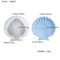 Open shell dish silicone mold — size chart
