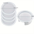 Coaster Resin Molds Set Include 1pc Coaster Storage Box Mold