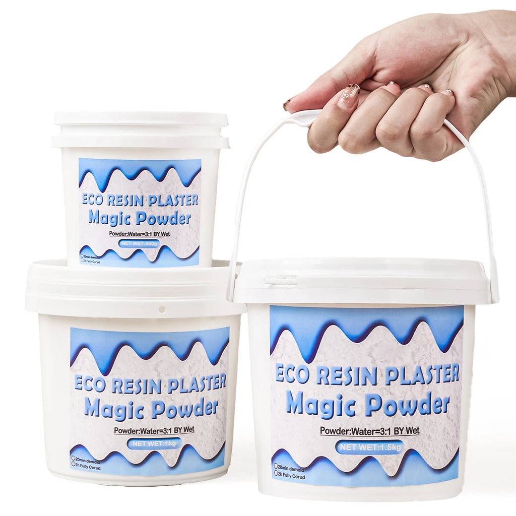500/1000/1500g Resin Casting Powders High Density White