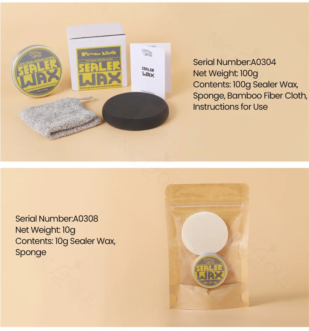 Jesmonite Sealer Wax Set