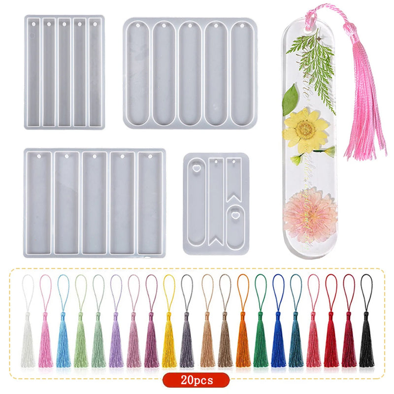 Bookmark & Jewelry Casting Mold Set