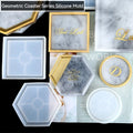 Crystal Resin Coaster Molds