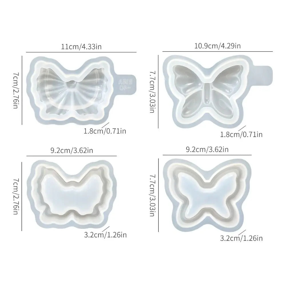 Butterfly Bow Candle Silicone Mold