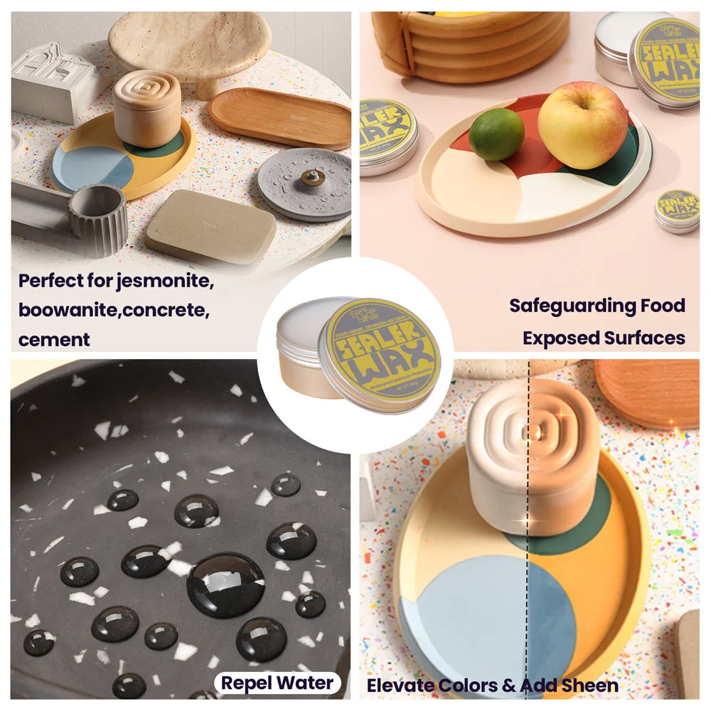Jesmonite Sealer Wax Set