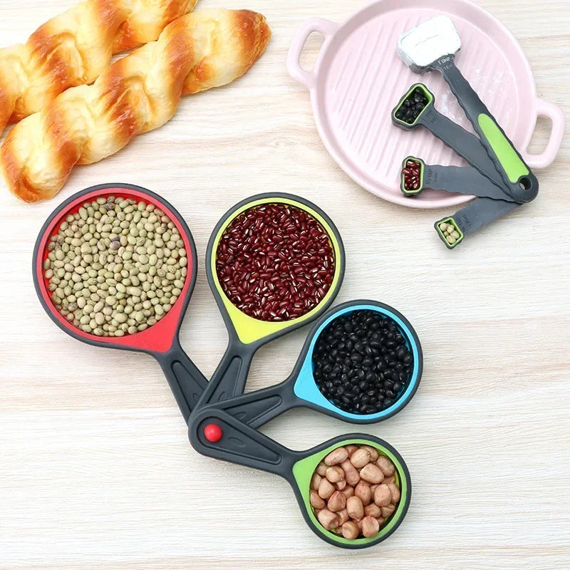 Silicone Measuring Spoons Set