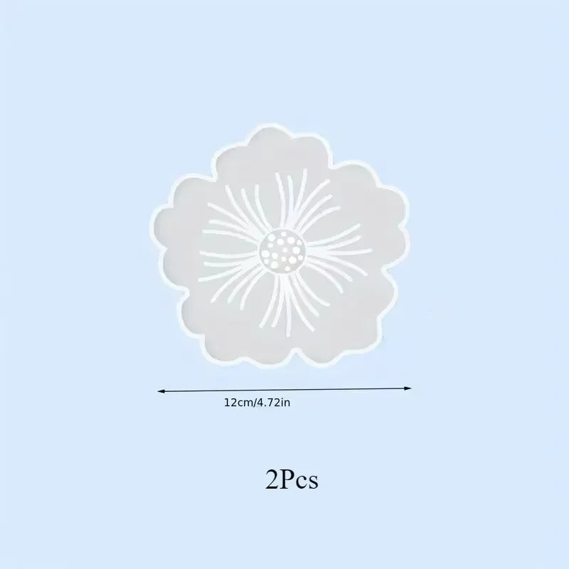 Flower Shape Coaster Silicone Mold