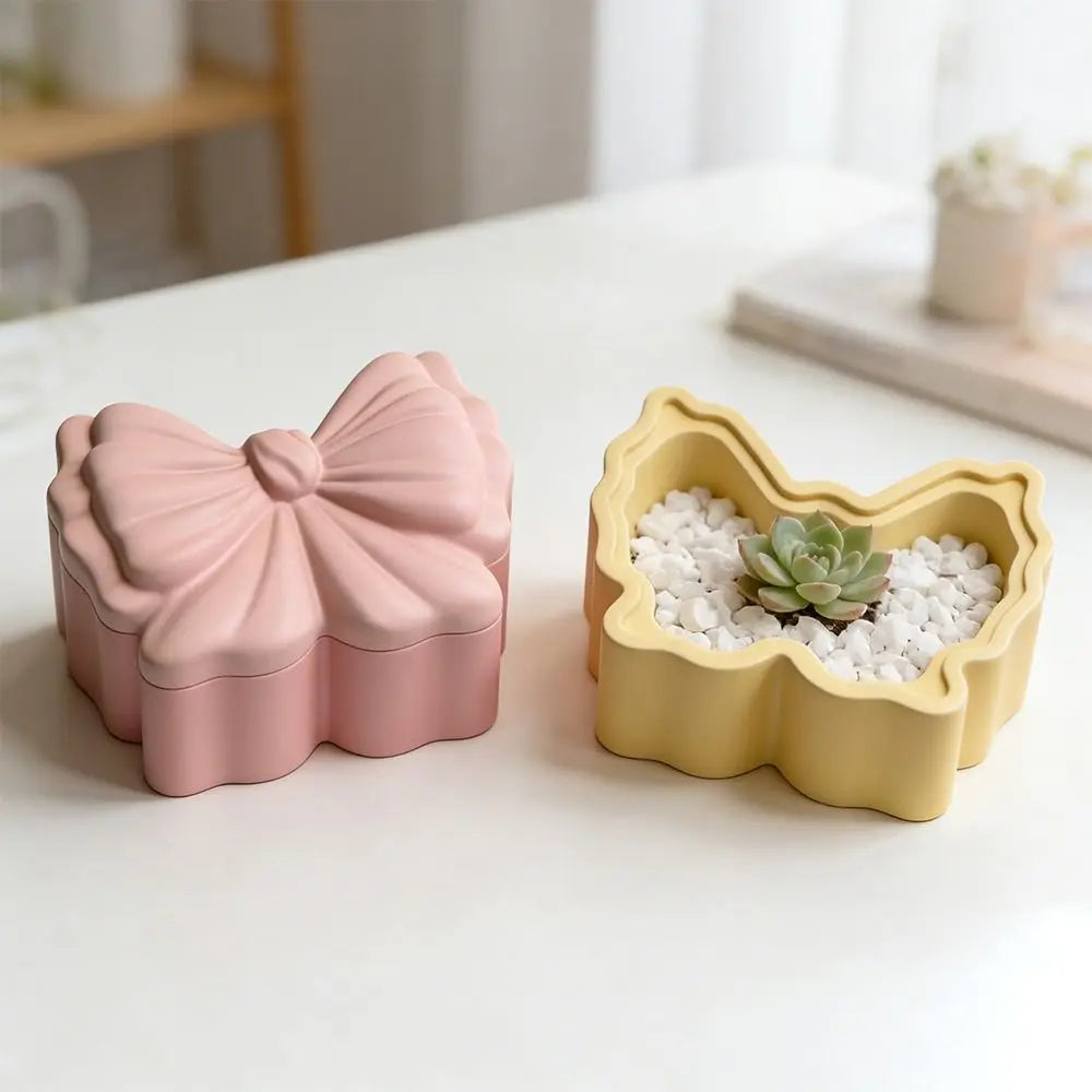 Butterfly Bow Candle Silicone Mold