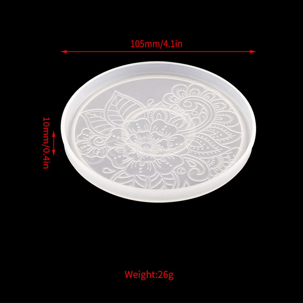 Flower Coaster Silicone Mold