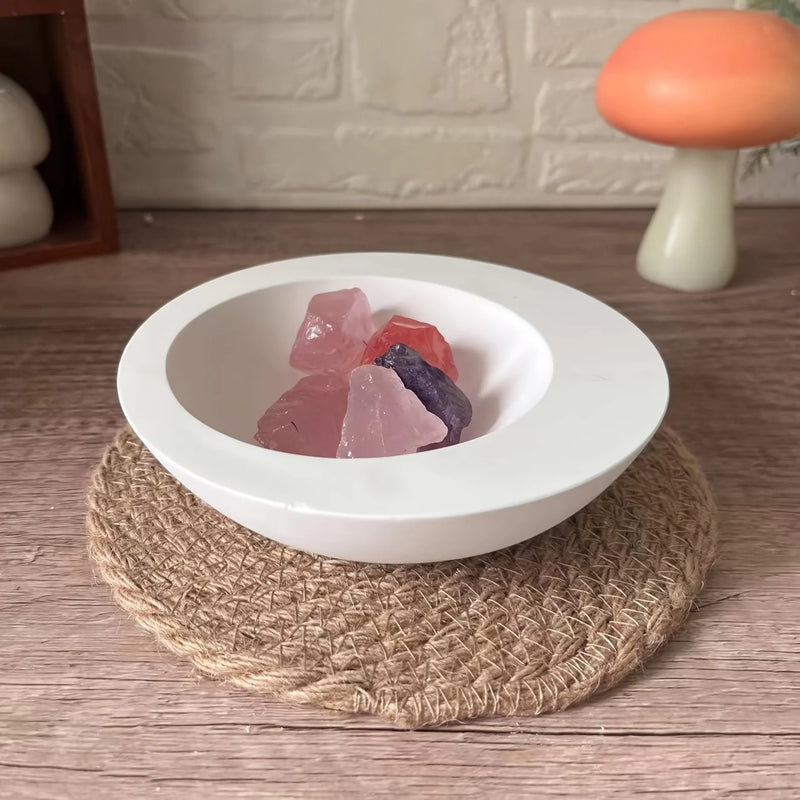 1pc Irregular Round Bowl-Shaped Silicone Mold for