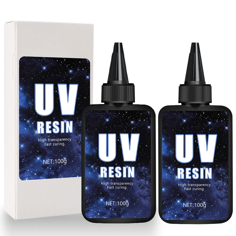UV resin kit - larger size and 200g upgraded hard crystal