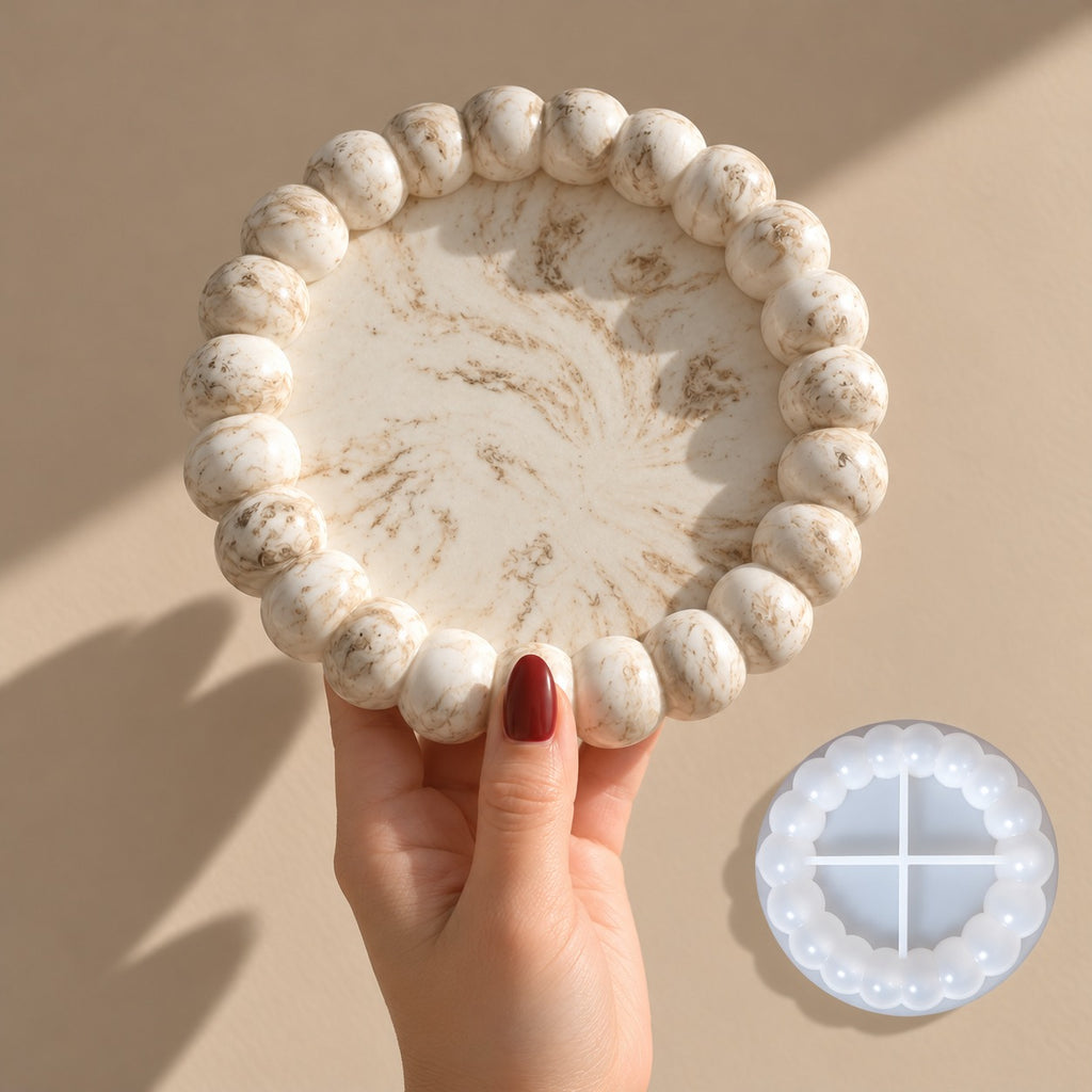 Coaster Mold Small Bubbles