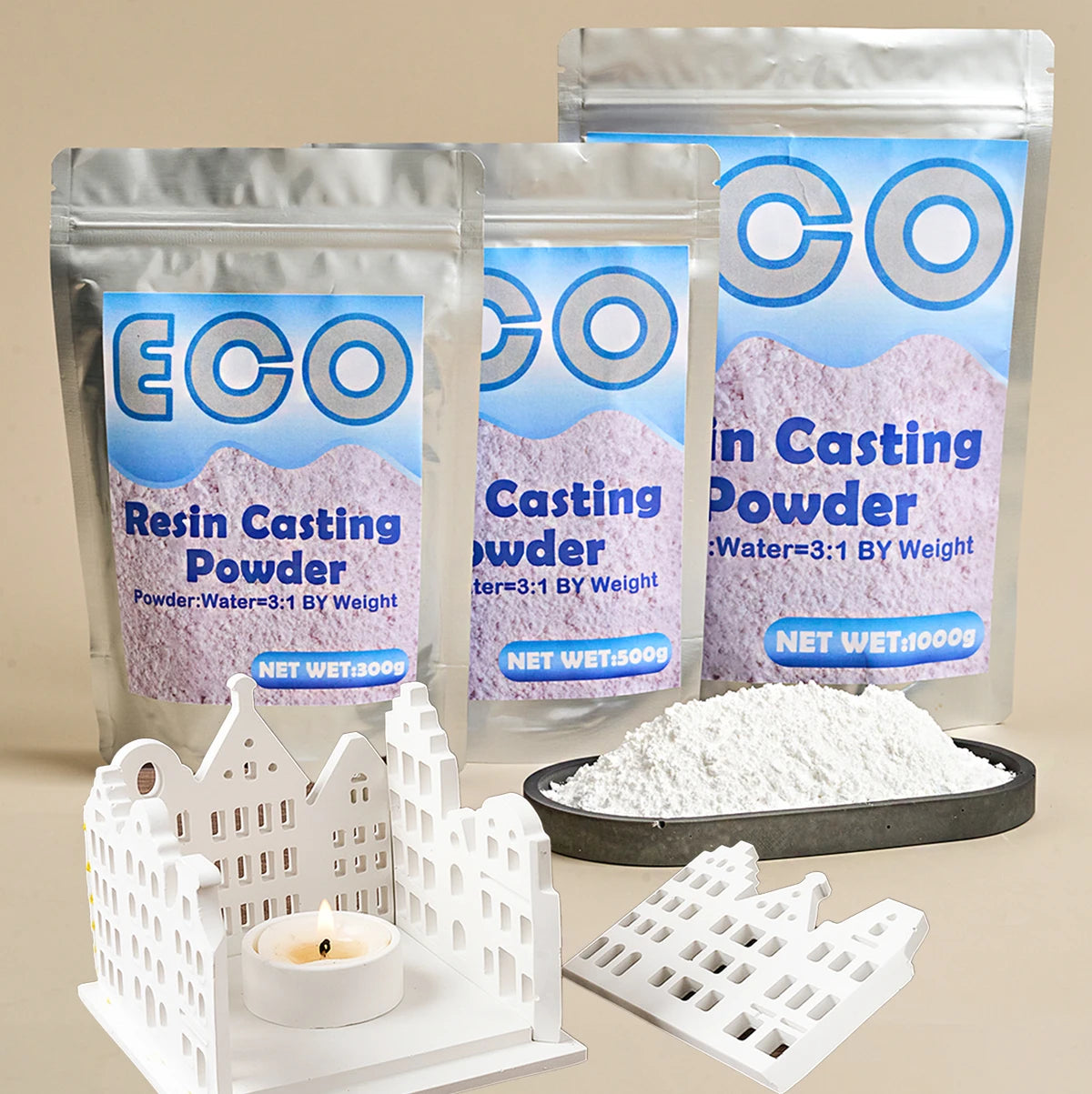 White Concrete Powder 1kg