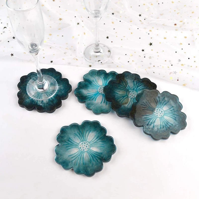 Flower Silicone Mold Set (6pc)