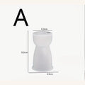 Style A tapered silicone candle holder mold dimension chart